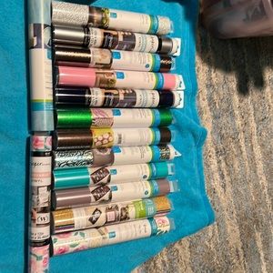 Bundle # 1 - Cricut rolls vinyl total of 14 in this package